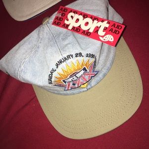 Vintage super bowl hat